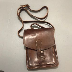 Tough leather bag